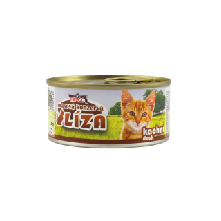 LÍZA pro kočky kachní 120g